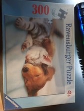 Puzzle mit Katze und Hund 300