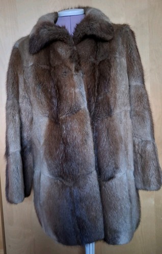 Vintage echte pelzjacke - vintage,