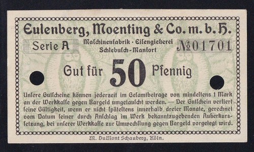 Schlebusch pfennig - 50, o.d.