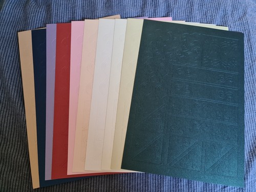 10x bastelbögen zum - 10x, a4