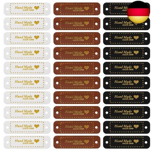 Stück handmade label - 30,