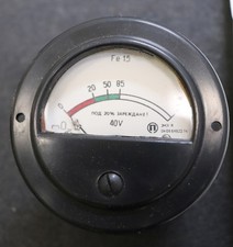 CO KATP Voltmeter 0-40V 3M31 K DDR Anzeige in Prozent (%) russisches Produkt OK