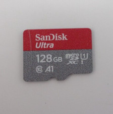 SanDisk Ultra 128GB Speicherkarte microSDXC 120MB/s A1 Class 10 UHS-I