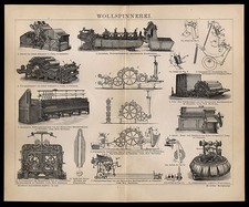 Original Holzstich 1887