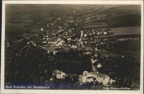 Kreischa fliegeraufnahme - kreischa,