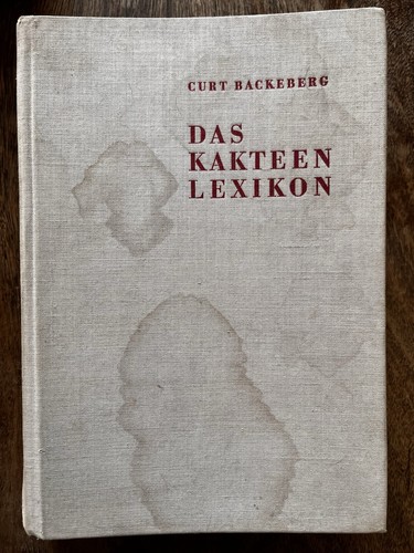 Backeberg curt das - backeberg, curt:
