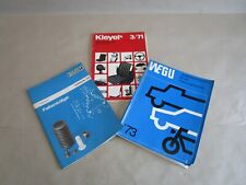 WEGU Kleyer SIMRIT Oldtimer Katalog Zubehör Ersatzeile Ausgabe 1971-73 Konvolut