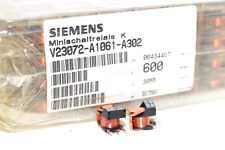 2x Leistungs-Relais Siemens Typ V23072-A1061-A302, 12 V- / 10 A / 130 Ohm, NOS