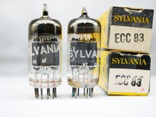 Matched pair  ECC83 12AX7