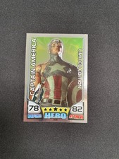 Topps Marvel Hero Attax Serie 1 Limited Edition Captain America LE4 2012