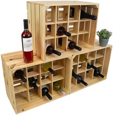 3er set flaschenregal henry - set,