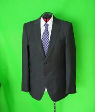 Tommy Hilfiger Sakko 106 XL Regular Wolle Blazer Samy Jr-Davis Grau gestreift.
