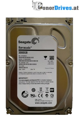 Seagate barracuda st3000dm001 - barracuda,