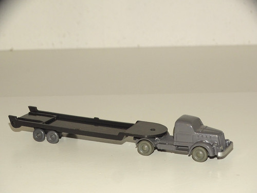 Wiking tieflader white - 1:87,
