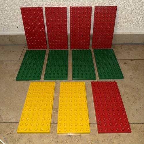 11x lego duplo 6x12 platten - 11x,