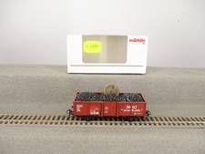 Märklin H0 Museum 2002 Hochbordwagen mit Kohleeinsatz "neue Münze" in OVP3