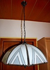 Pendel-Lampe, Massive,sechseckiges Metall-Gestell & Glaseisätze, 4x40 W,220-250V