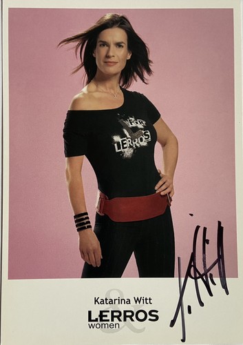 Kati witt signiert olympia - witt,