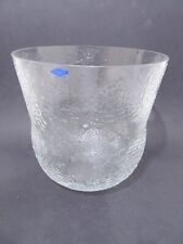Nuutajärvi Wartsila Finnland Glas Design Oiva Toika Bowl Schüssel Vintage 18,5cm