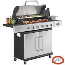 Gasgrill 18,6 KW 6+1 Brenner