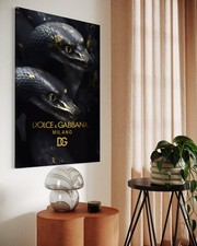 Schlangen Leinwand Bild