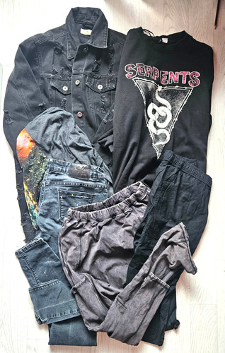 Set rockiges damen - set, m/l