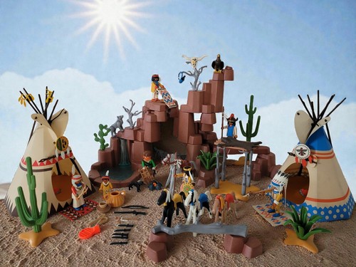 Playmobil 3870 indianerdorf - playmobil,