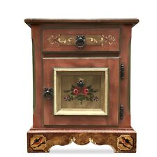 Voglauer Schrank rot kleine Kommode bezaubernder Bauernschrank