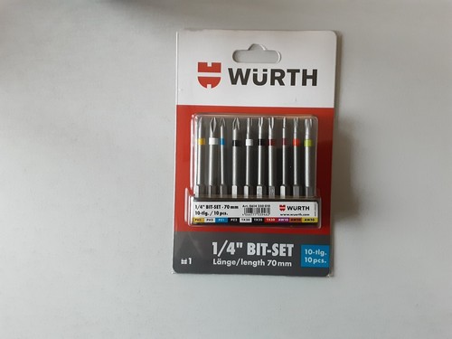 Würth bit sortiment 70mm - würth,