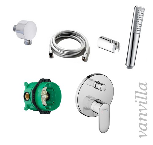 Vanvilla wannenset handbrause - vanvilla,