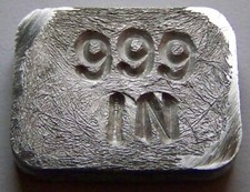 1/2 UNZE / OZ 999 INDIUM -