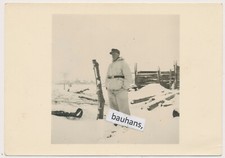 Foto  Wehrmacht Soldat Wintertarn, camo 2.WK (2331a)