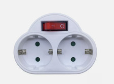 Doppelstecker mit Schalter