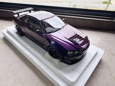 1:18 Autoart 77464 Nissan Skyline R34 GT-R Z-Tune Midnight Purple III