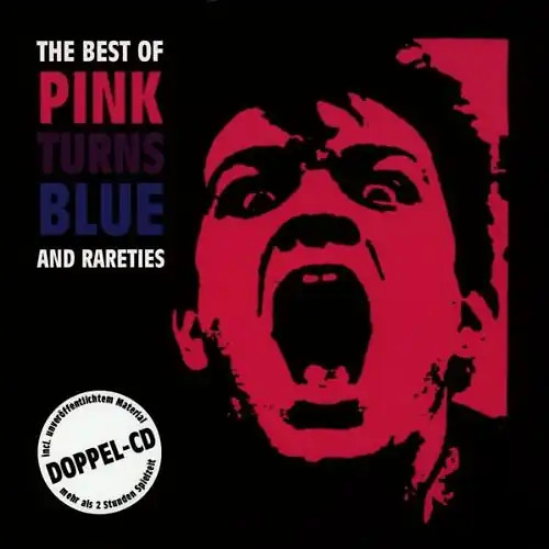 Pink turns blue - pink, of
