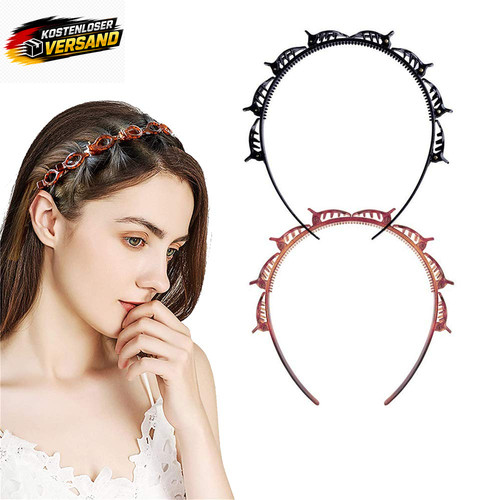 Doppelter pony haarnadel - doppelter,