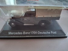 Modellauto Schuco 2261 Mercedes-Benz 170V-Deutsche Post retro Vintage unbespielt