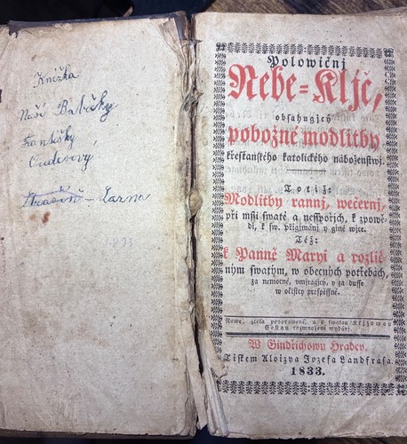 Original altes tschechisches - :,