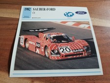 Sauber Ford C6   - Geschichte & Technische Daten -  Karte