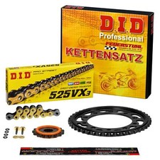 Kettensatz Yamaha YZF-R6 (RJ15) 08-17, DID EXTRA verstärkt GOLD, X-Ring, Silent+