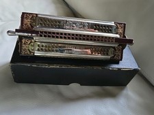 Kreuzwender 4-fach Mundharmonika, Hohner, Extra Feine Silberstimmun