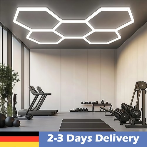 Hexagon led lampe - 5x,