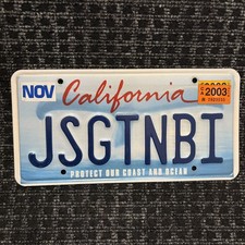 Original US Auto Kennzeichen