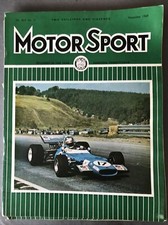 Motor Sport Magazine November 1969 Mexican US & Canadian F1 GP Hewland Factory
