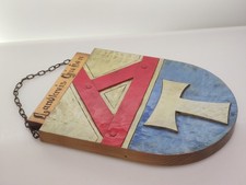 Wappenschild 43×35 cm Holz
