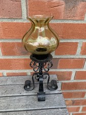 Kerzenleuchter mit Glasköcher