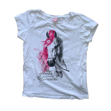 Dopodopo T-Shirt Pferde Pferd Mädchenbekleidung Gr. 128