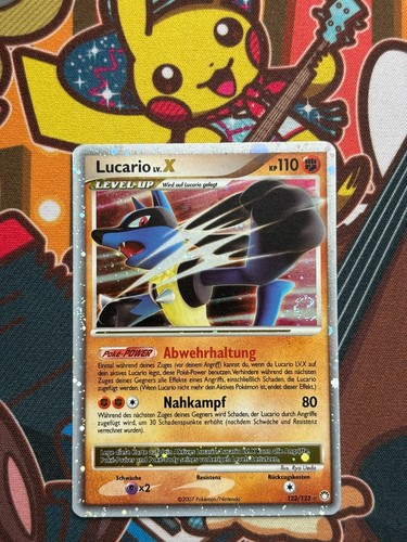 Lucario 122 123 - lv.x, 122/123