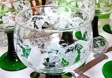 Wein Glas Römer Weinlaub