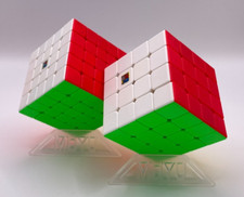 MoYu Meilong Set 4x4 5x5 Speedcubes - Stickerless Zauberwürfel Set in 2 Größen